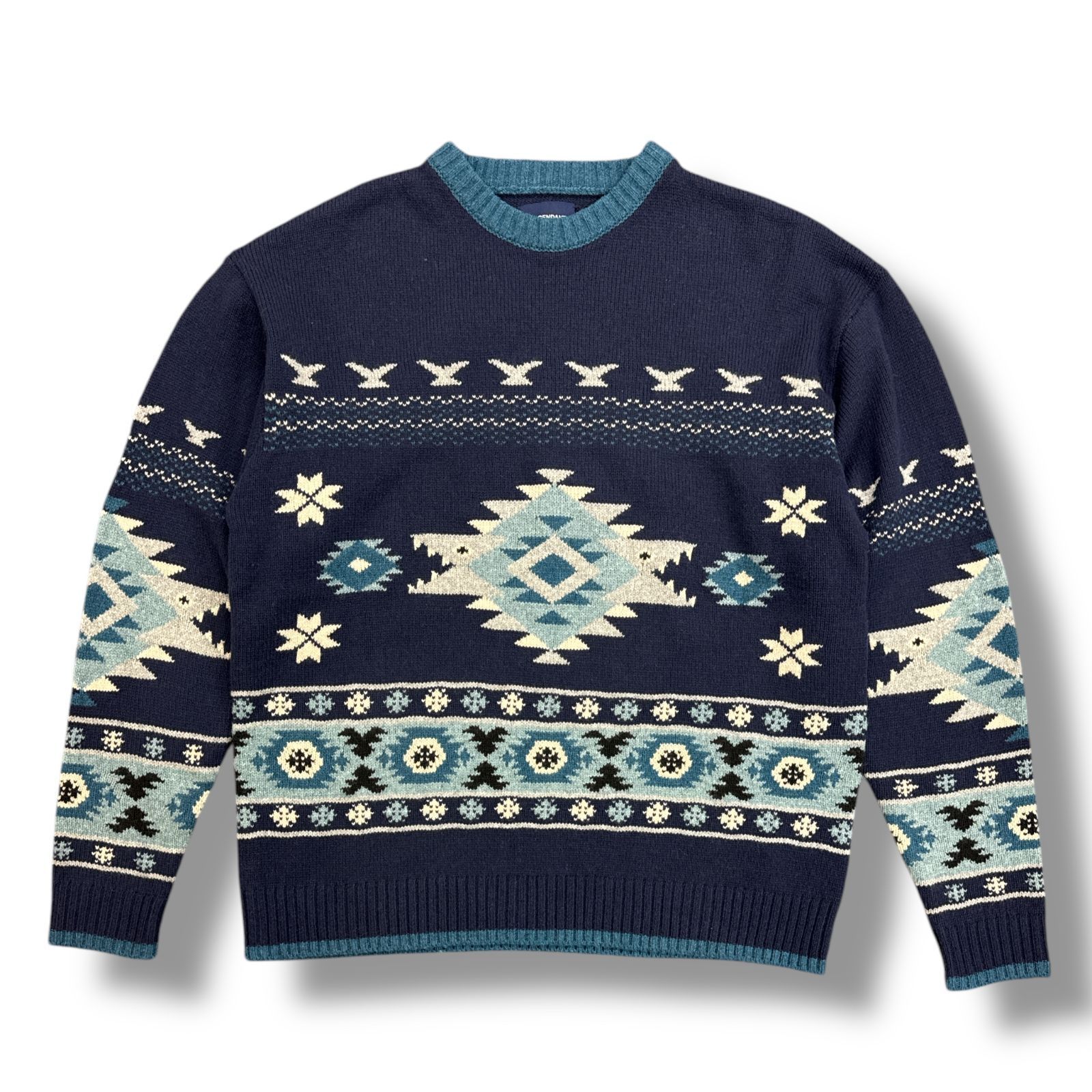 参考上代35200円 未使用 DESCENDANT 24AW MORAY CREW NECK KNIT ニット 