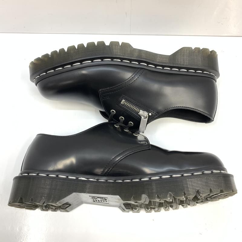 中古】Dr.Martens 1461 ZIP BEX WS 3ホールブーツ 黒 UK9 ドクター