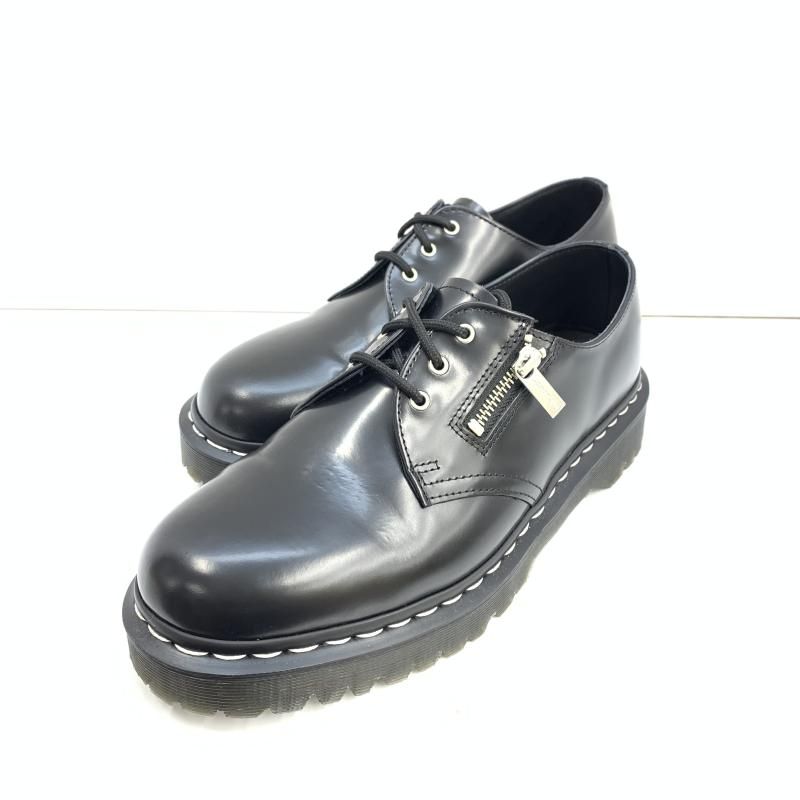 中古】Dr.Martens 1461 ZIP BEX WS 3ホールブーツ 黒 UK9 ドクター