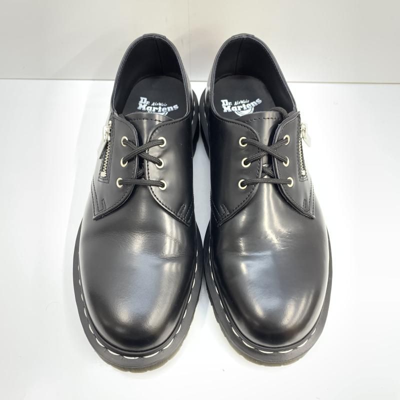 Dr.Martens ドクターマーチン 3ホール ブラック UK9 楽天市場】ドクターマーチン 3ホール 1461 モノ オールブラック メンズ