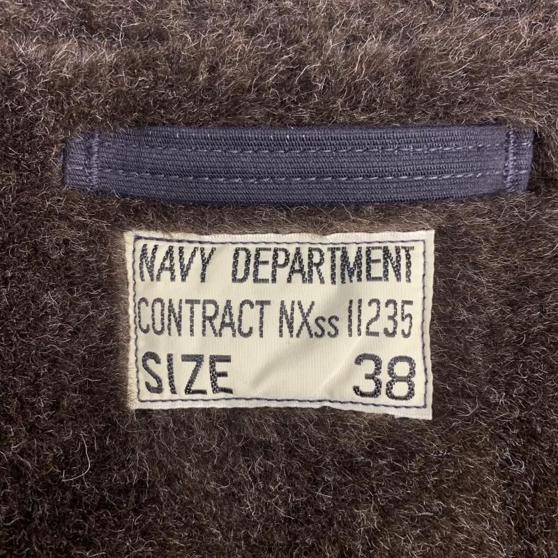 中古】THE REAL McCOYS N-1 デッキジャケット サイズ38 ネイビー ザ