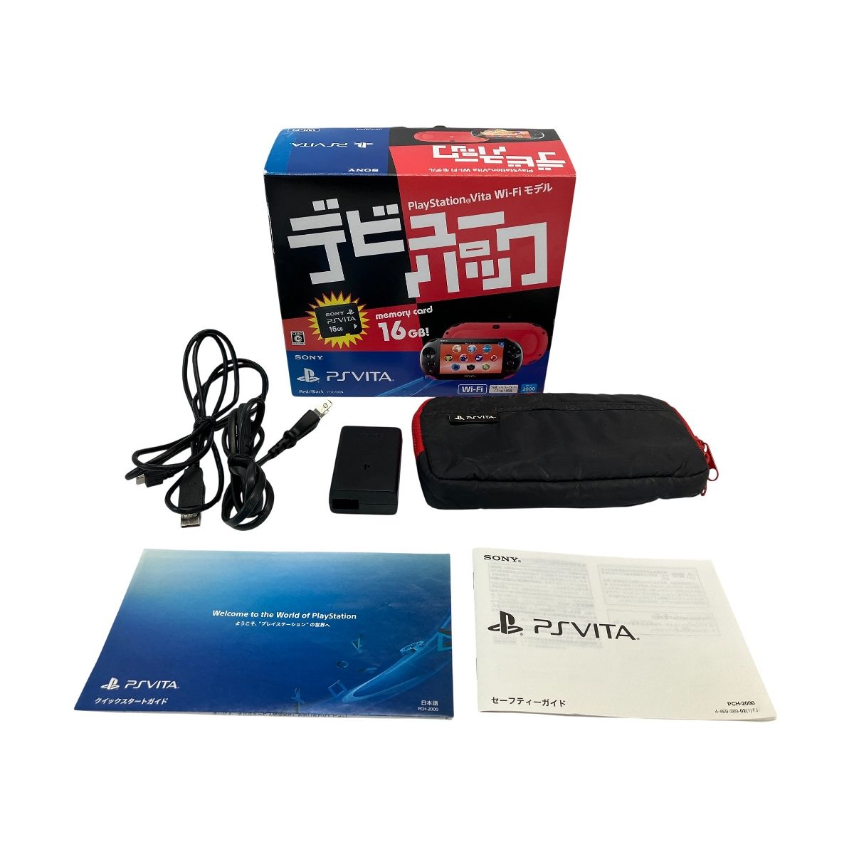 SONY PCH-2000 PlayStation Vita 本体 PS VITA Wi-Fiモデル デビュー