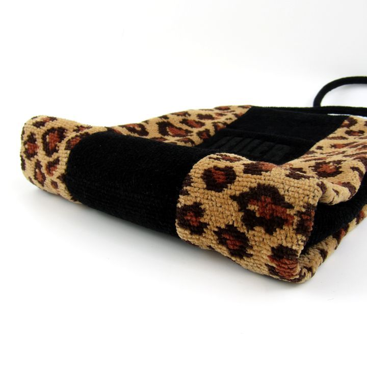 フェイラー ショルダーバッグ レオパード ヒョウ柄 シュニール織 鞄