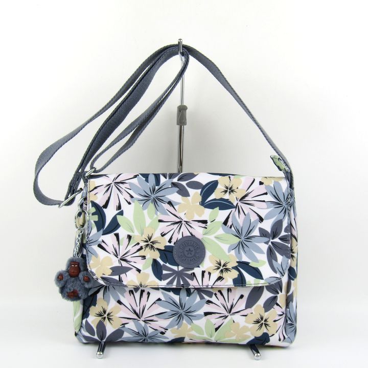 キプリング Kipling BALLOON ショルダーバッグ （Metallic Glow） -アウトレット通販 ロコレット (LOCOLET) お値下げ　キプリング　ナイロンショルダーバッグ 抽象葉柄