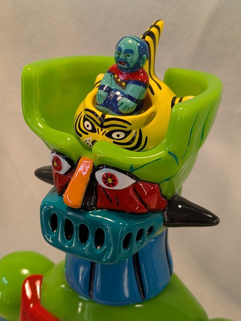 デハラユキノリ KAIJU ONE 30cm TALL MAZINGER Z GREEN Amazing Toy