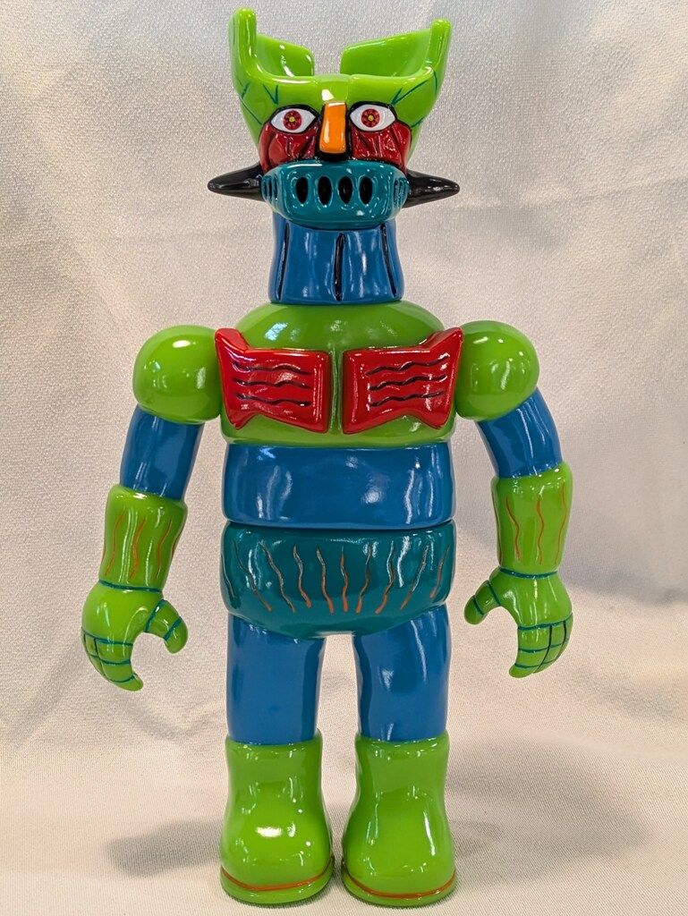 デハラユキノリ KAIJU ONE 30cm TALL MAZINGER Z GREEN Amazing Toy