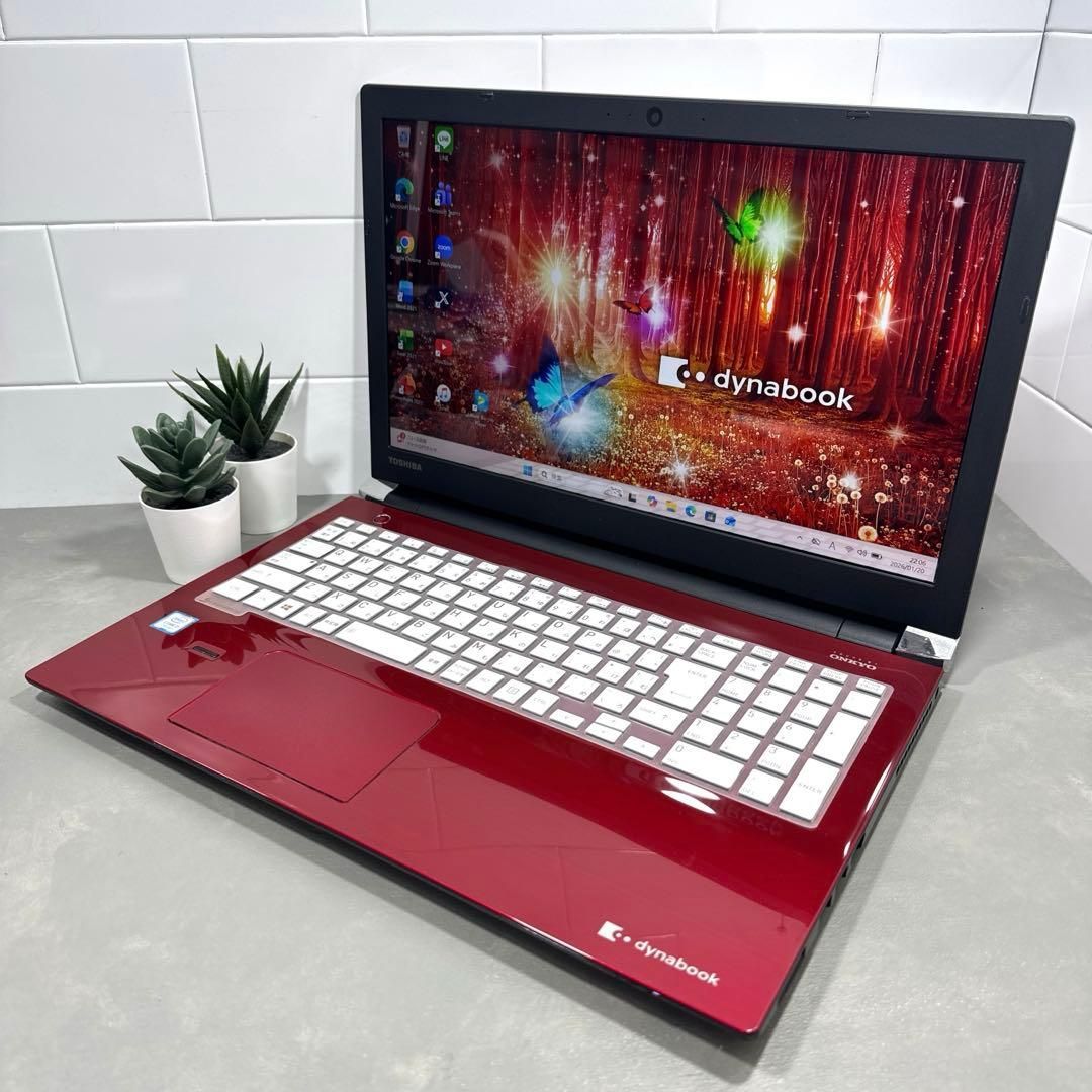 【高性能】東芝モデナレッド&ホワイト☘7世代i7☘新品SSD512GB 高性能】東芝モデナレッド&ホワイト☘7世代i7☘新品SSD512GB - メルカリ