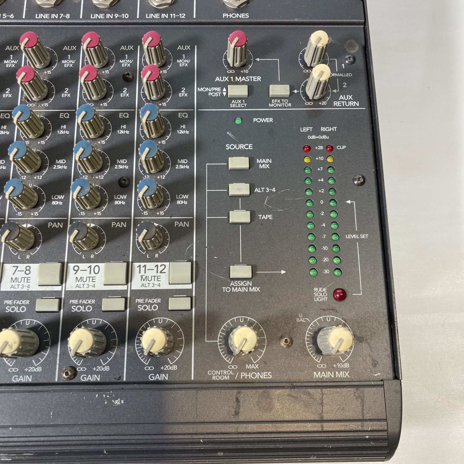 ジャンク】MACKIE 1202-VLZ アナログミキサー - メルカリ