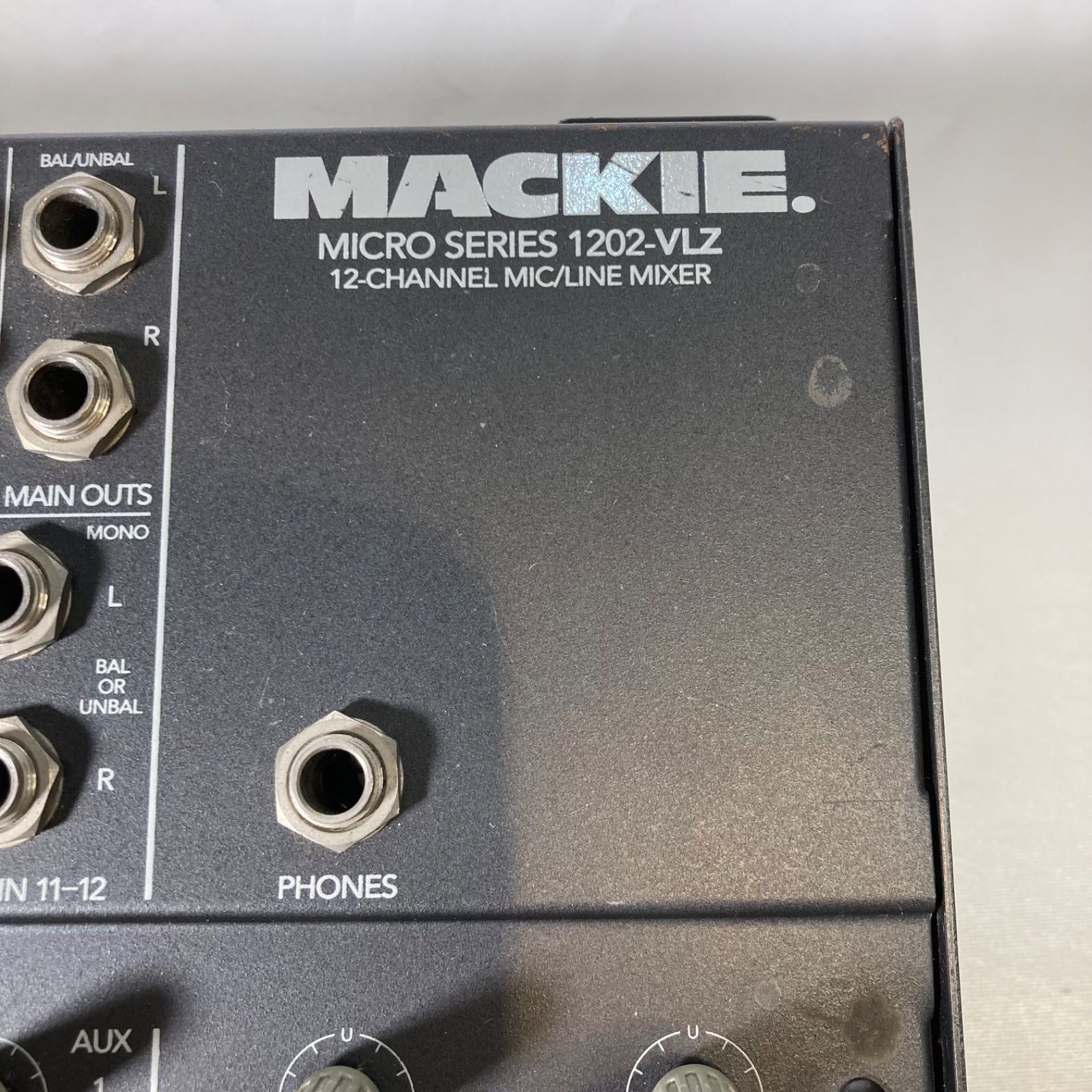 ジャンク】MACKIE 1202-VLZ アナログミキサー - メルカリ