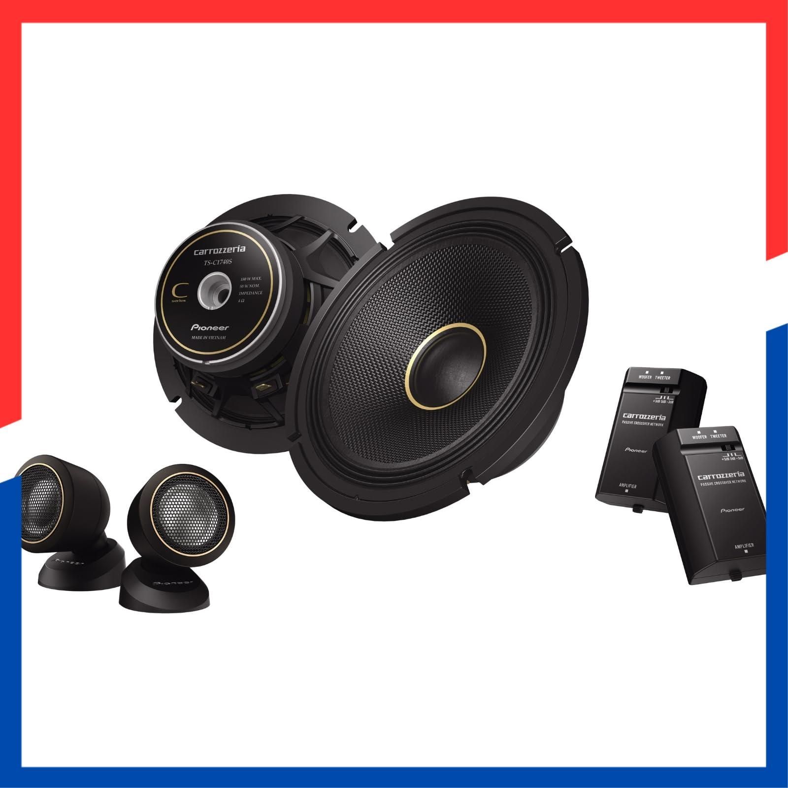 商品 カスタムフィットスピーカー セパレート 17 cm 2ウェイ TS C 1740 S ハイレゾ対応 スピーカー カロッツェリア Pioneer