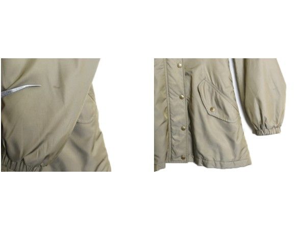 90s USA製 バーバリープローサム 中綿 ハーフ コート レディース L