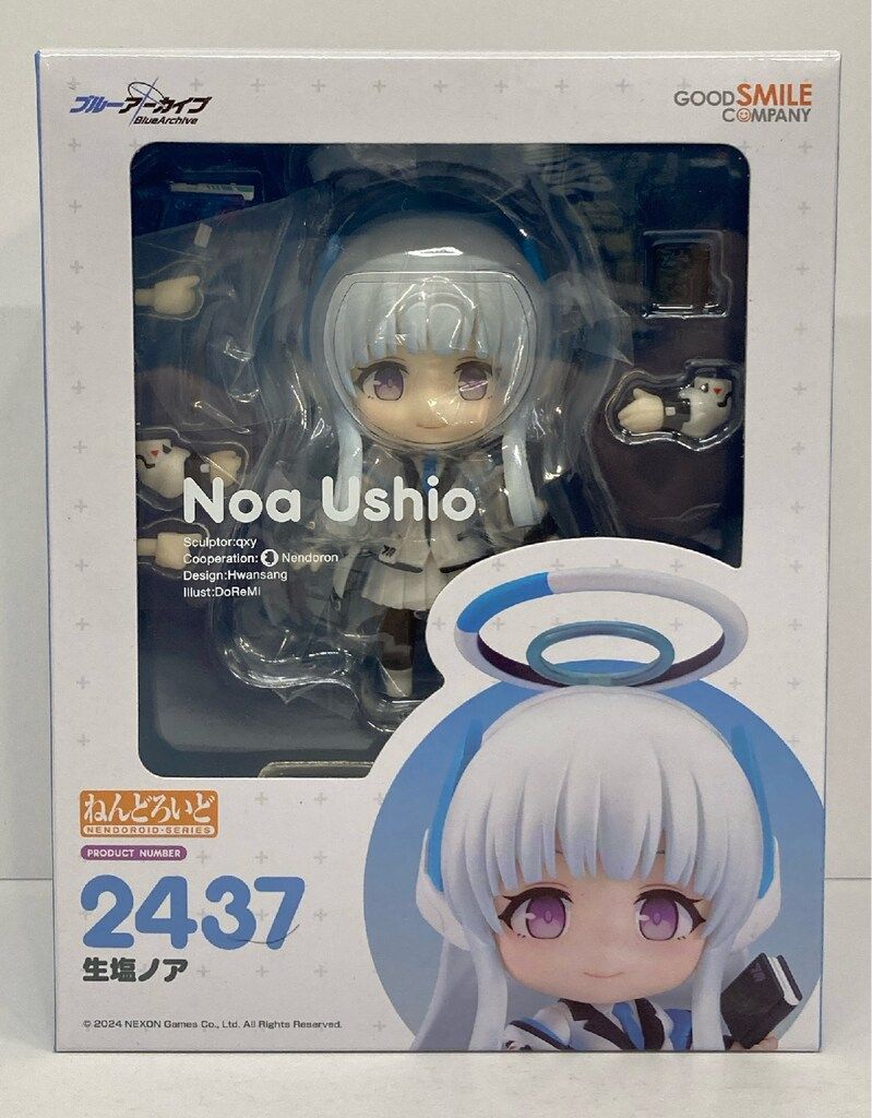 ねんどろいど 生塩ノア｜グッドスマイルカンパニー公式ショップ GOOD SMILE COMPANY ねんどろいど 生塩ノア グッドスマイルカンパニー公式ショップ特典付属 ねんどろいど 2437 生塩ノア(うしおのあ) ブルーアーカイブ -Blue Archive- 完成品 可動フィギュア グッドスマイルカンパニー