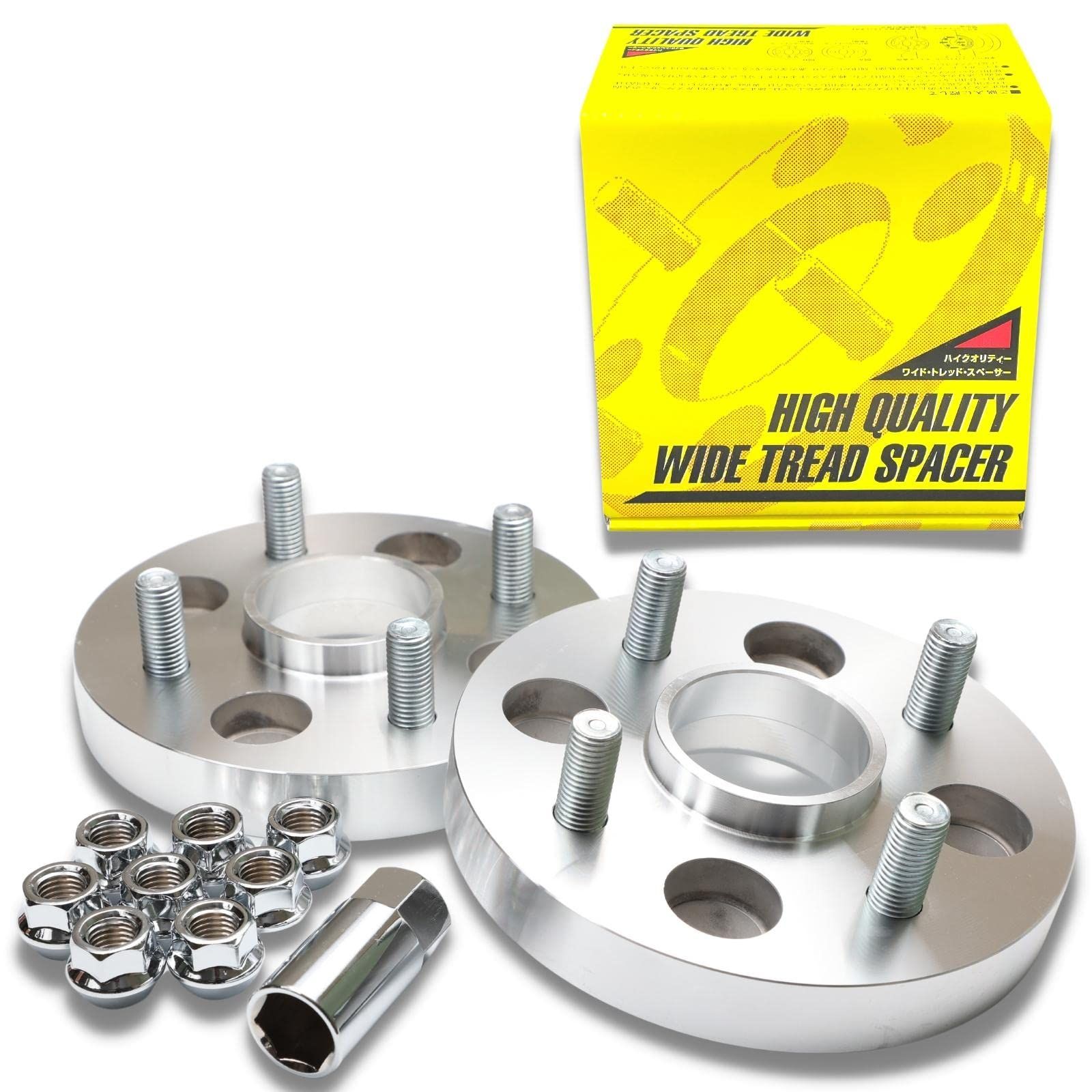 シンセイ ワイドトレッドスペーサー 20mm PCD100 M12×P1.5 4H 2枚