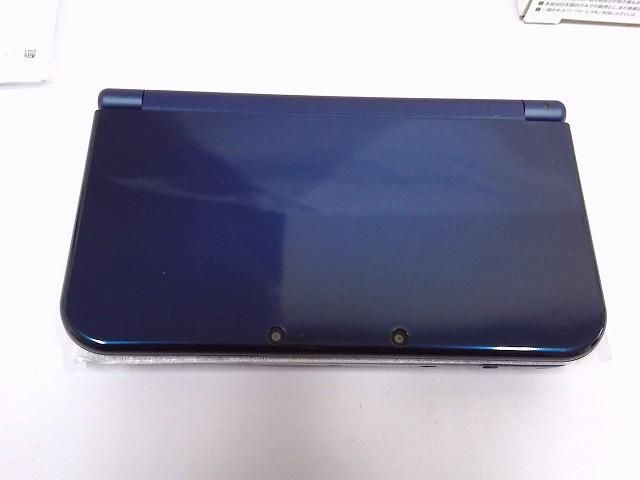ゲーム ニンテンドー3 DS LL 本体 RED-001 メタリックブルー 動作品 き 品