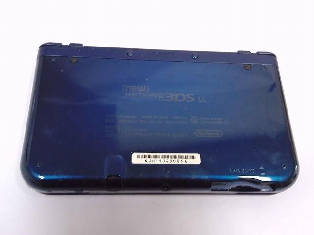 ゲーム ニンテンドー3 DS LL 本体 RED-001 メタリックブルー 動作品 本体のみ 品