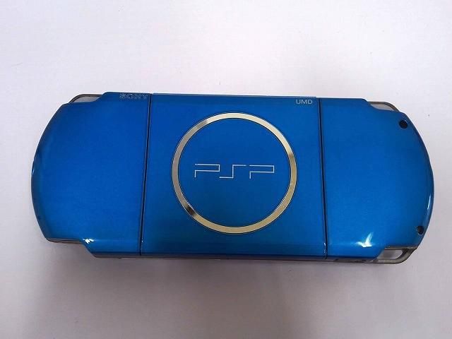 ゲーム PSP 本体 3000 バイブランド ブルー 動作品 本体のみ 品