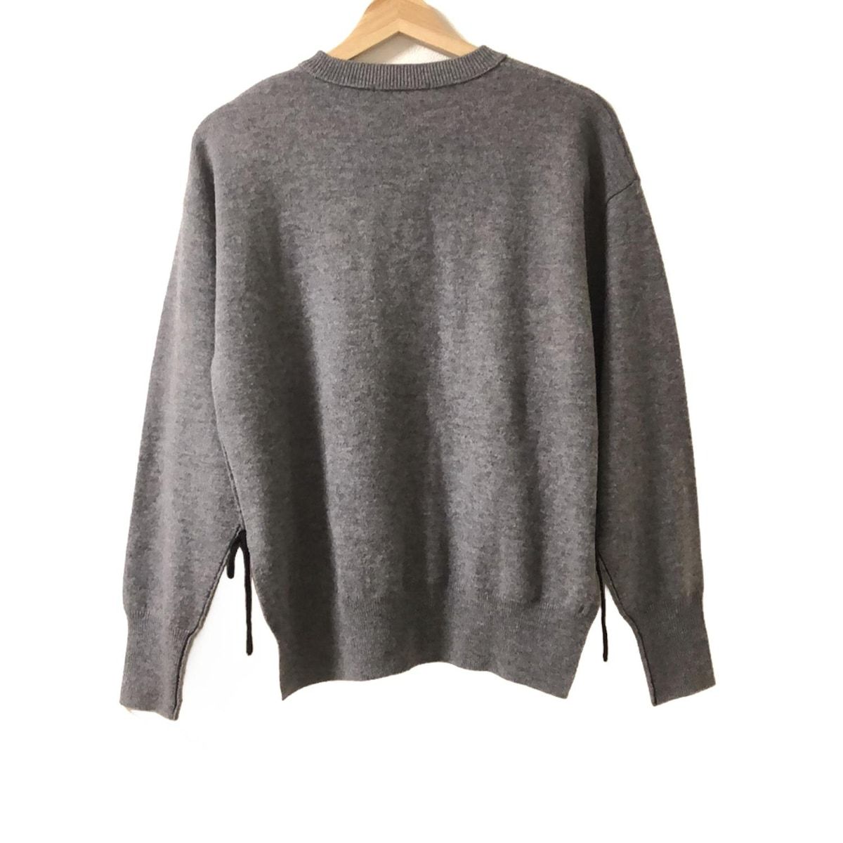 ENFOLD エンフォルド アンゴラ混ニット グレー 38 ☆ENFOLD アンゴラ混 ニット ワンピース グレー 38 - メルカリ