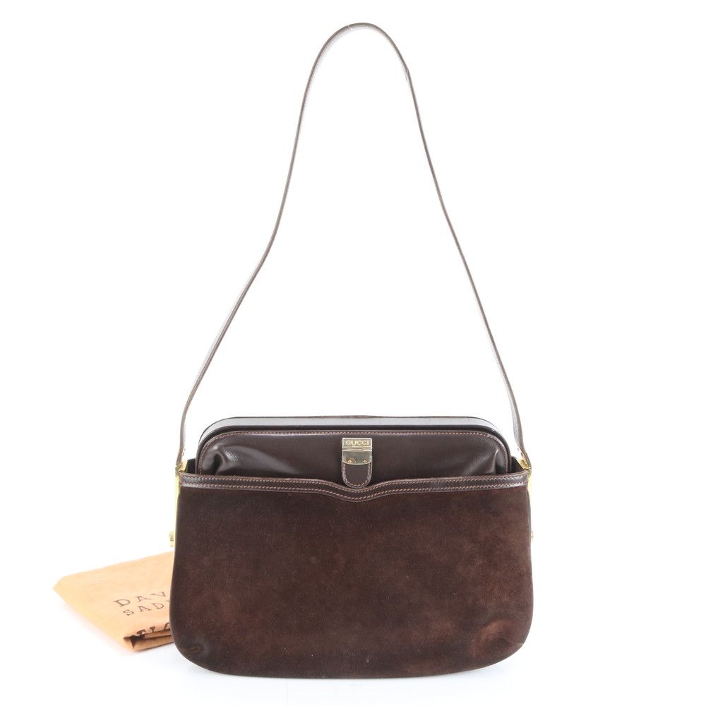 美品 ヴィンテージ オールド グッチ レザー ワンショルダーバッグ