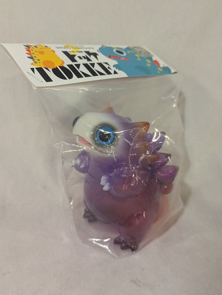 THE LITTLE HUT Shoko Nakazawa ヤモリ怪獣 トッケ アメトリンカラー