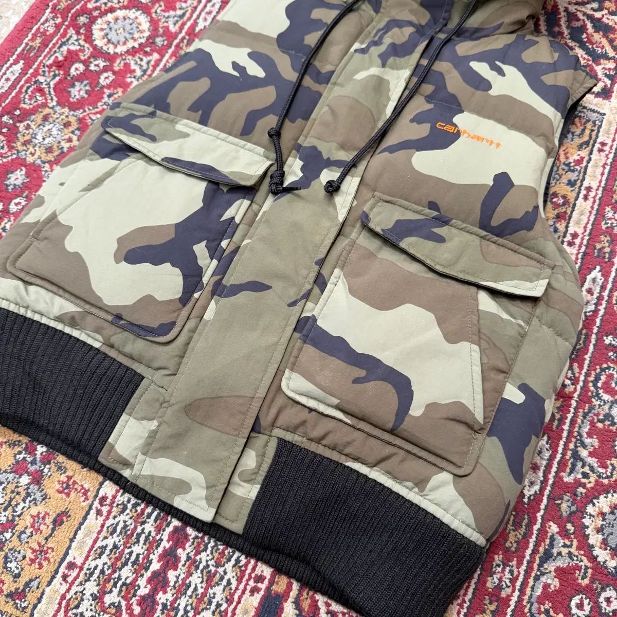 Carhartt カーハート カモフラージュ ダックダウン BEST ベスト 44