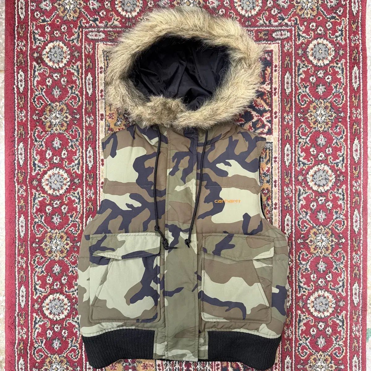 Carhartt カーハート カモフラージュ ダックダウン BEST ベスト 44