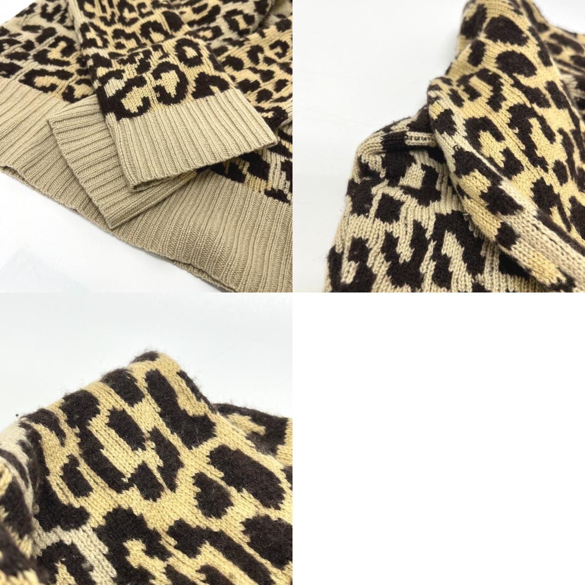 Christian Dior クリスチャンディオール セーター レオパード柄  