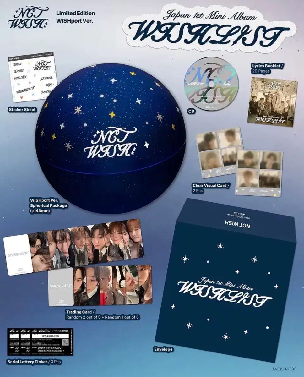 NCT WISH Wishlist ウィッシュポート モデル