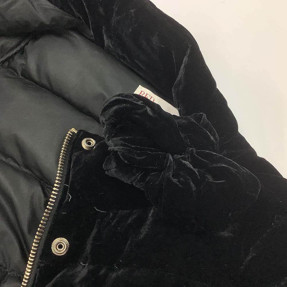 RED VALENTINO レッドヴァレンティノ ダウンコート ベロア調 - メルカリ