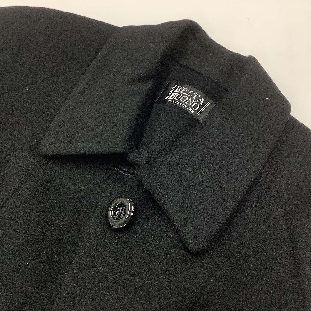BELTA BUONO ベルタボーノ ステンカラーコート カシミヤ100％ - メルカリ