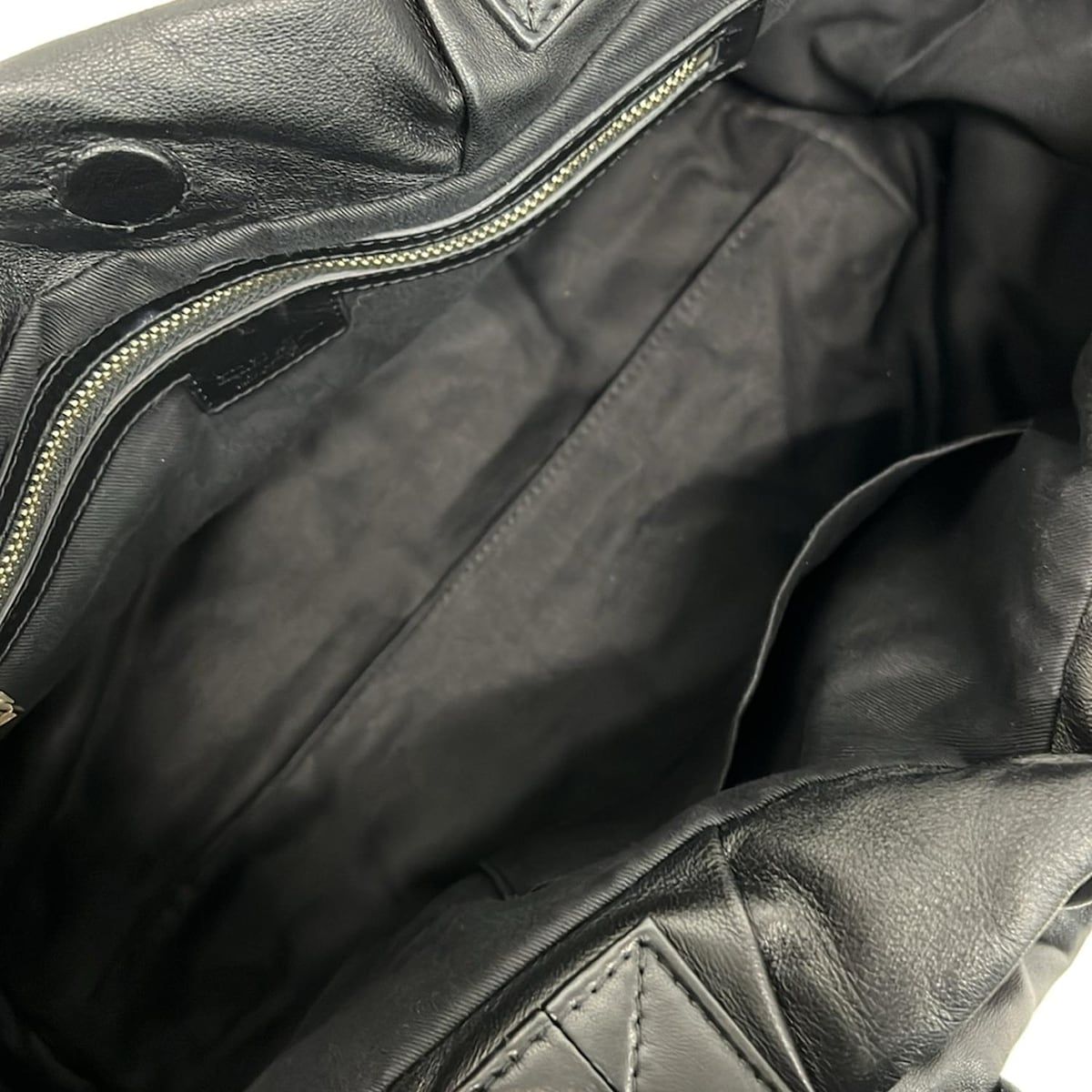 GIORGIOARMANI(ジョルジオアルマーニ) トートバッグ 黒 レザー - メルカリ