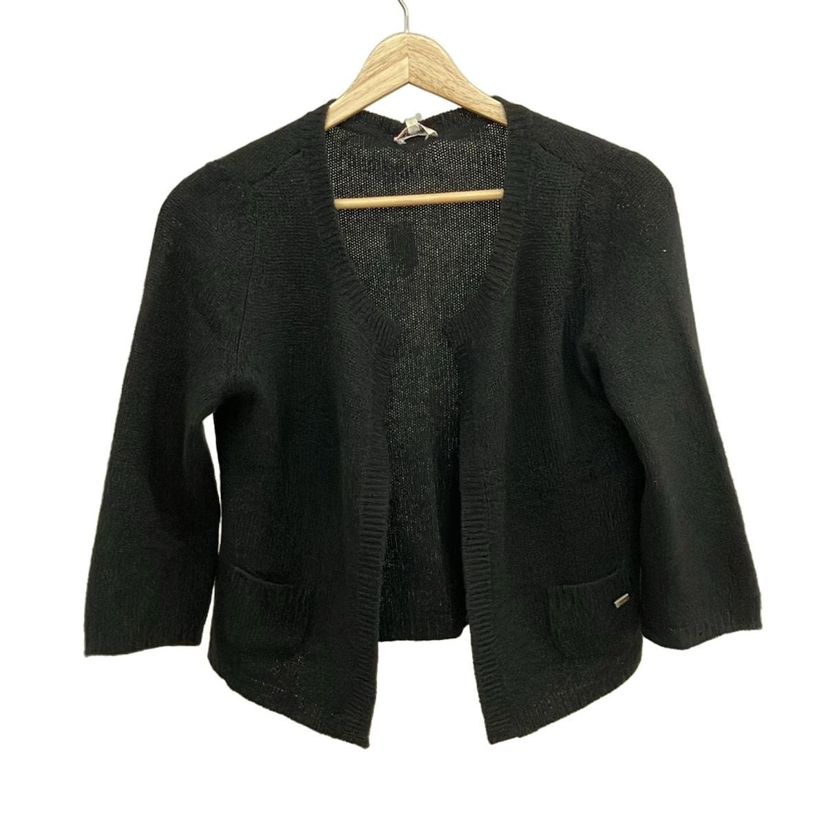 FOXEY(フォクシー) カーディガン サイズ40 M レディース美品 黒 七分袖