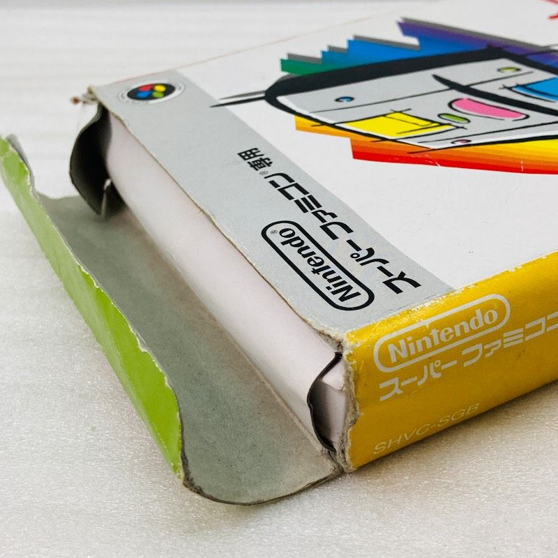 Nintendoスーパーファミコン 動作確認済み】箱付き 任天堂 スーパーファミコン スーパー