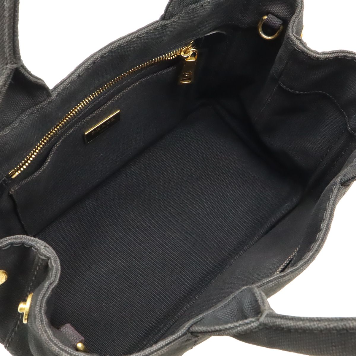 PRADA プラダ CANAPA カナパ トートバッグ ハンドバッグ キャンバス 