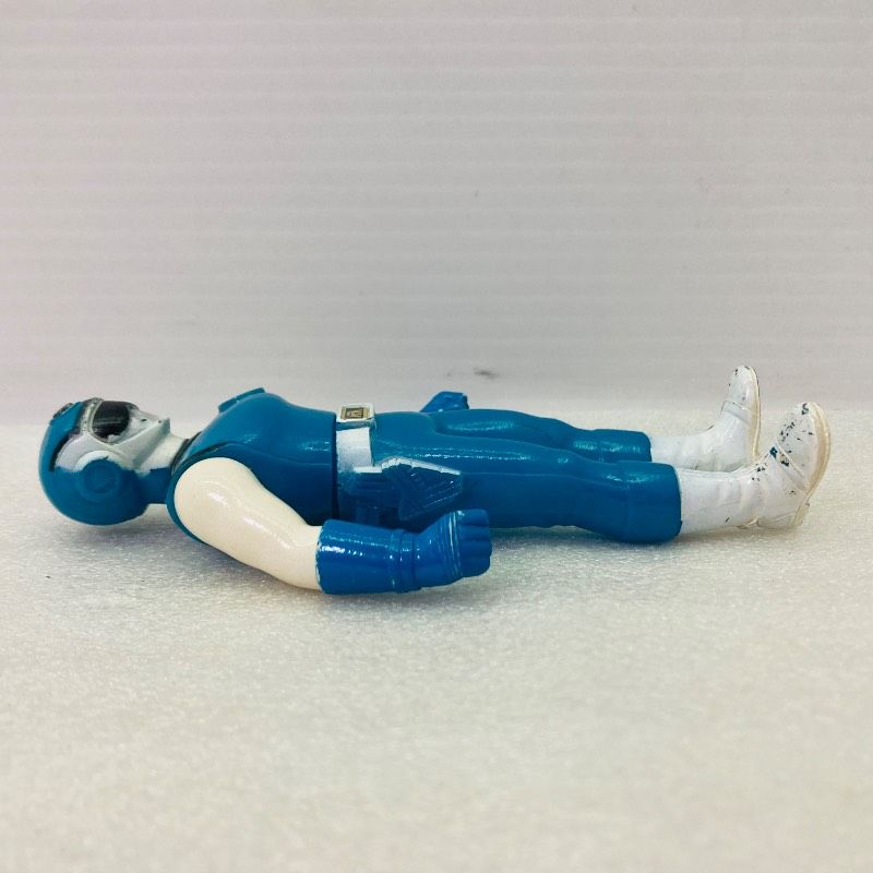 希少品】超新星フラッシュマン ブルーフラッシュ ソフビ 1986年