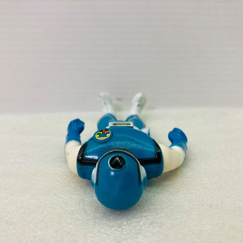 希少品】超新星フラッシュマン ブルーフラッシュ ソフビ 1986年