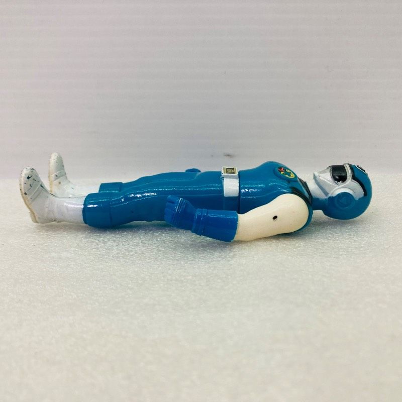 希少品】超新星フラッシュマン ブルーフラッシュ ソフビ 1986年