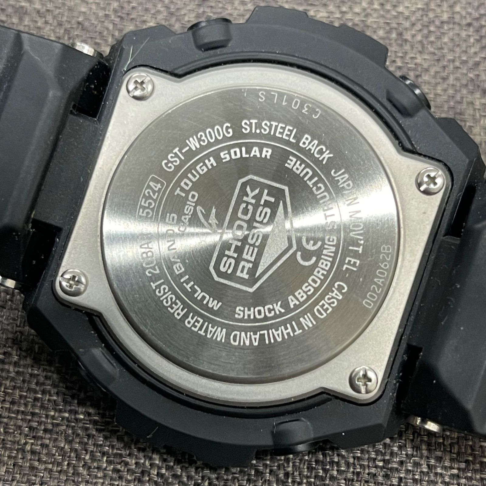 NPA】ジャンク CASIO G-SHOCK カシオ ジーショック GST-W300G 腕時計