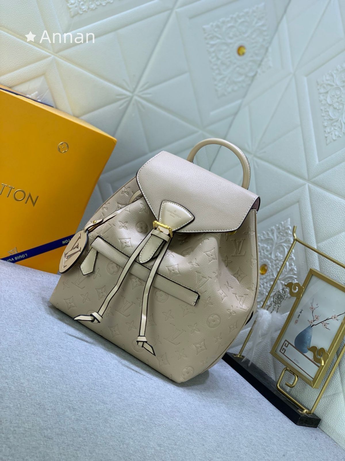 極美品 LOUIS VUITTON ルイヴィトン リュック モンスリPM アンプラント