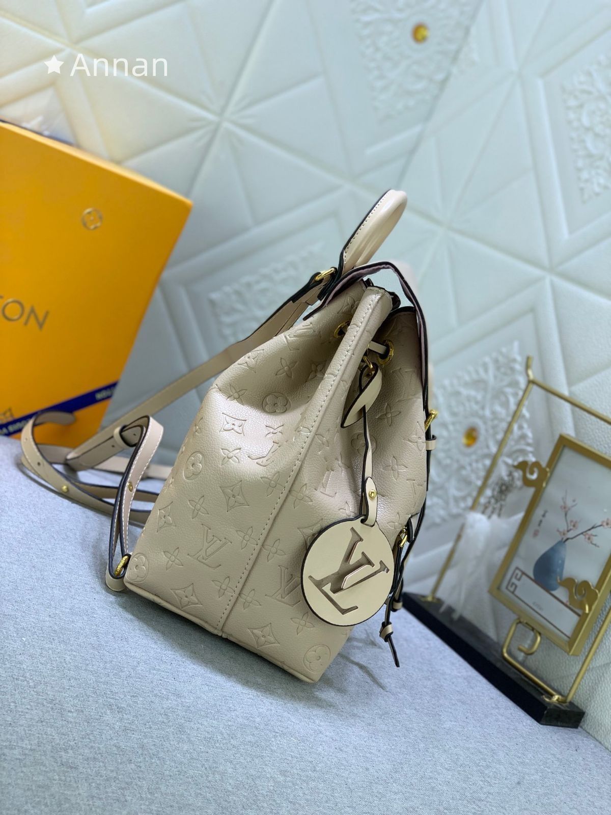 極美品 LOUIS VUITTON ルイヴィトン リュック モンスリPM アンプラント