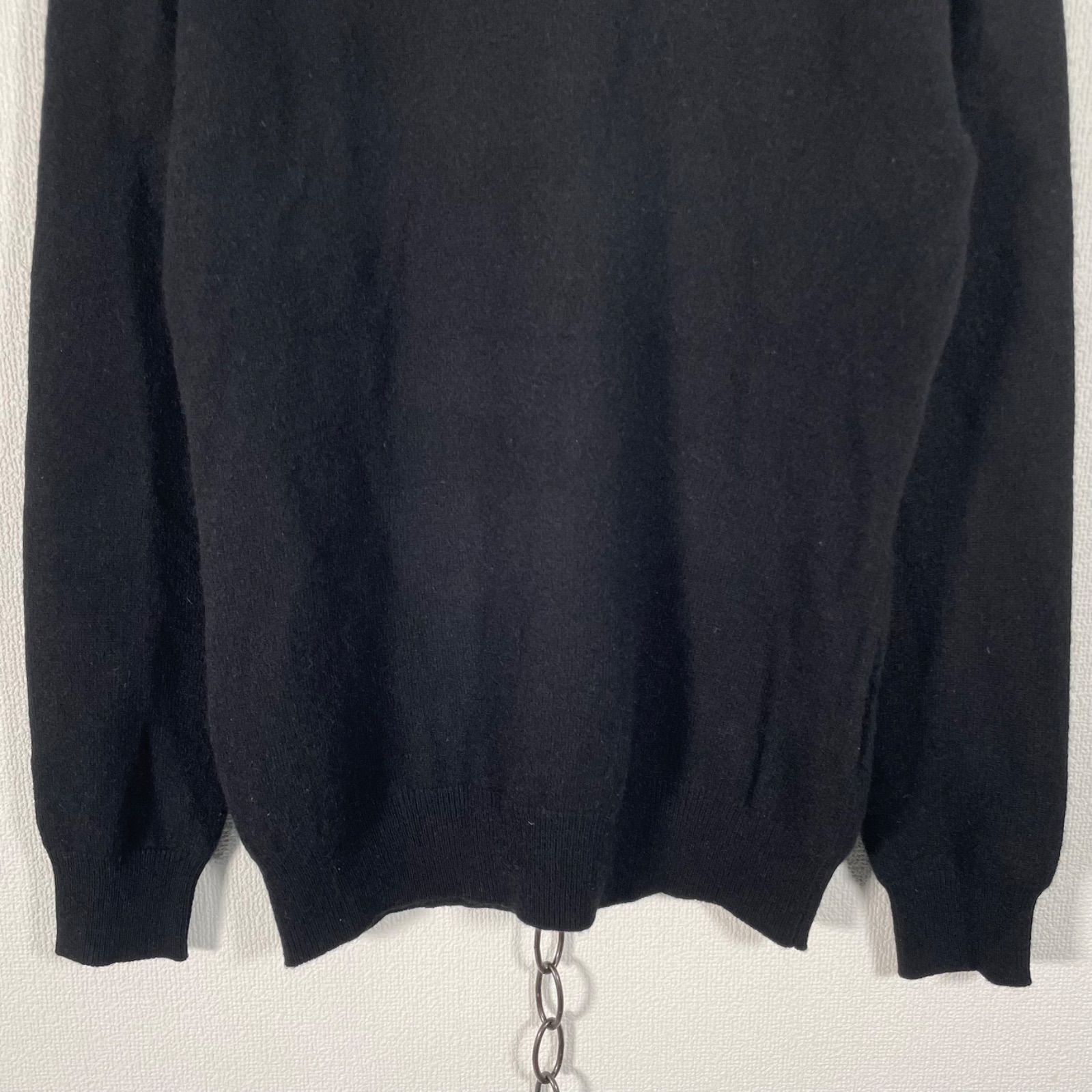 高島屋 TAKASHIMAYA cashmere 100% カシミヤニット タートルネック