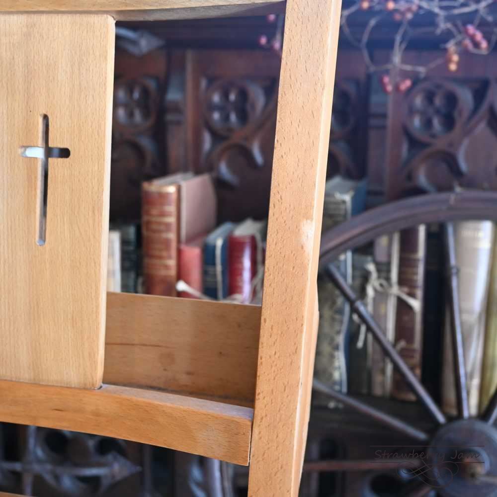 L3705-14-3 英国アンティーク チャーチチェア ヴィクトリアン