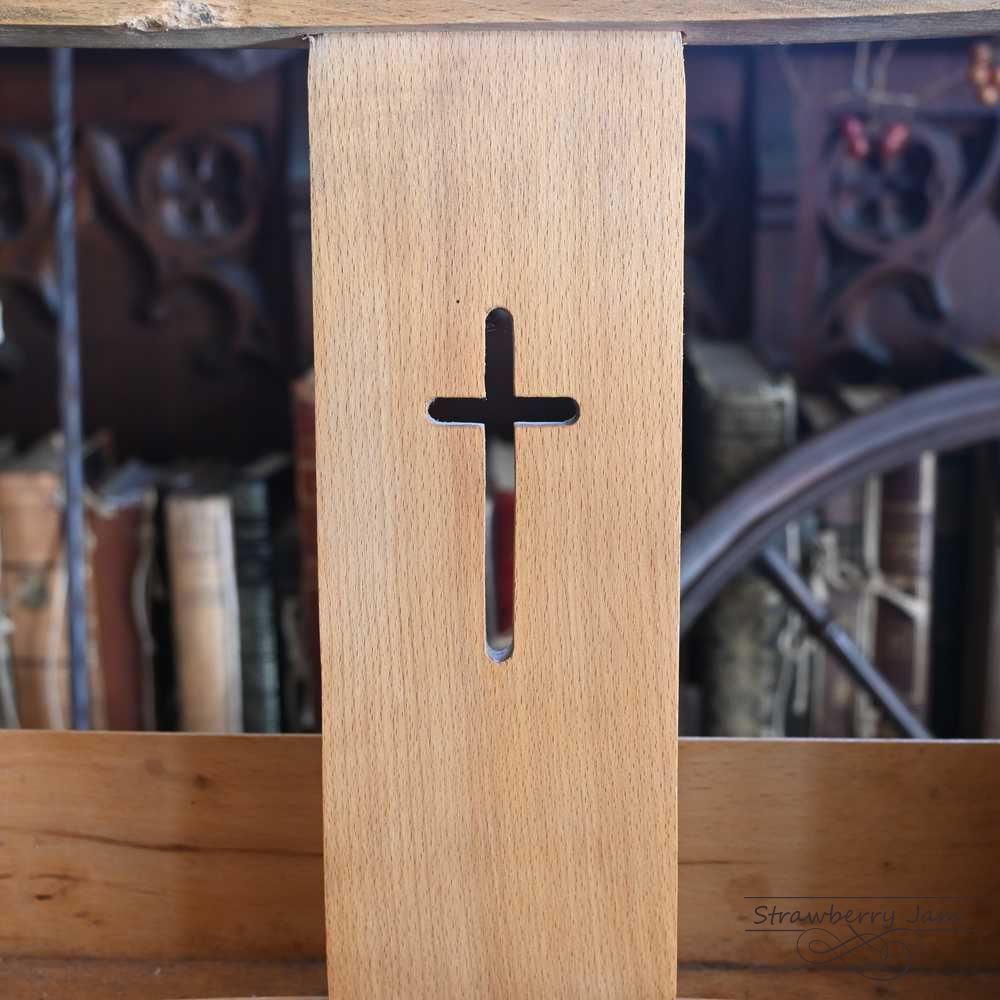 L3705-14-3 英国アンティーク チャーチチェア ヴィクトリアン