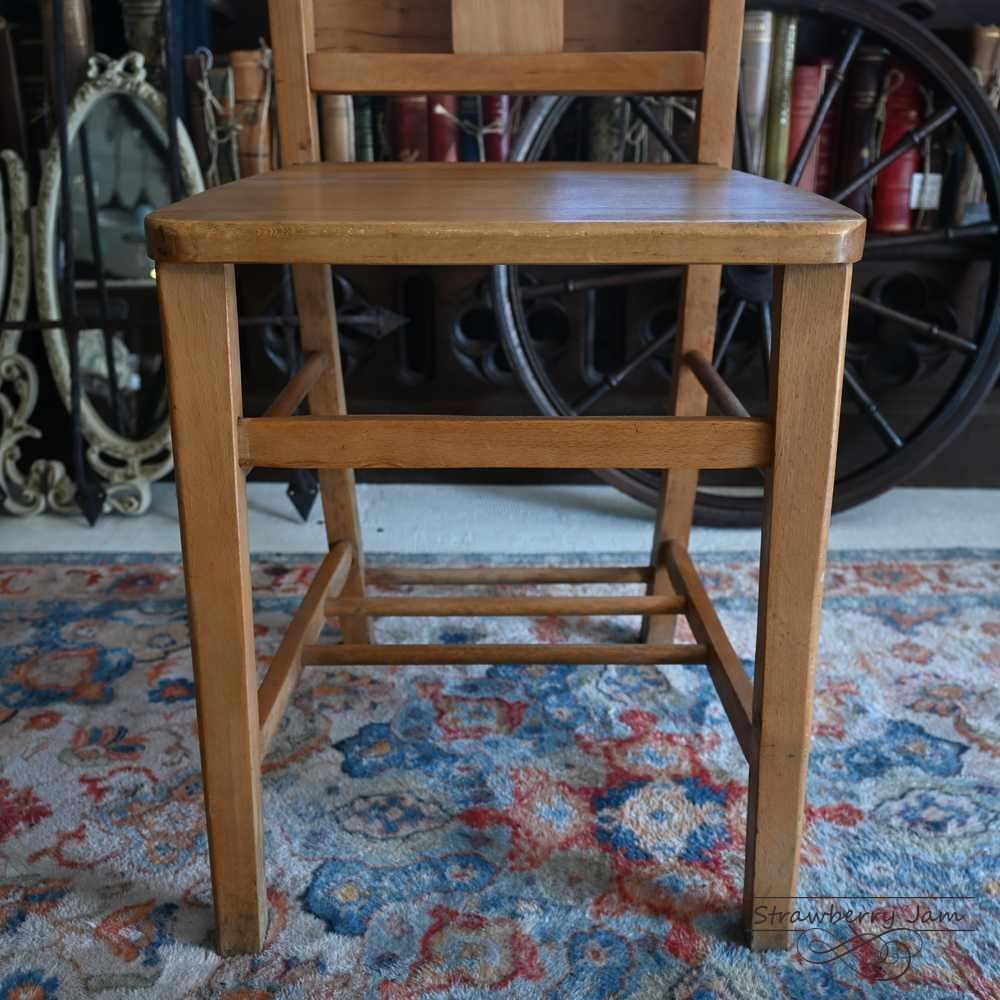 L3705-14-3 英国アンティーク チャーチチェア ヴィクトリアン