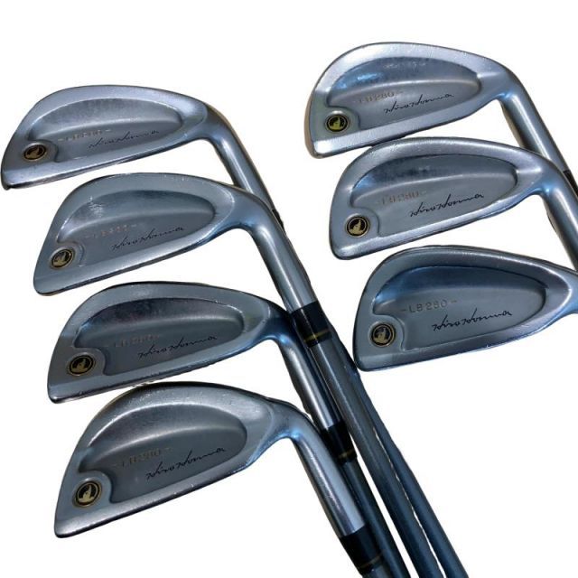 本間ゴルフLB280　4つ星 アイアンセット　ライト 中古】 本間ゴルフ LB-280 黒七宝 8S アイアンセット IR 1S NEW SUPER