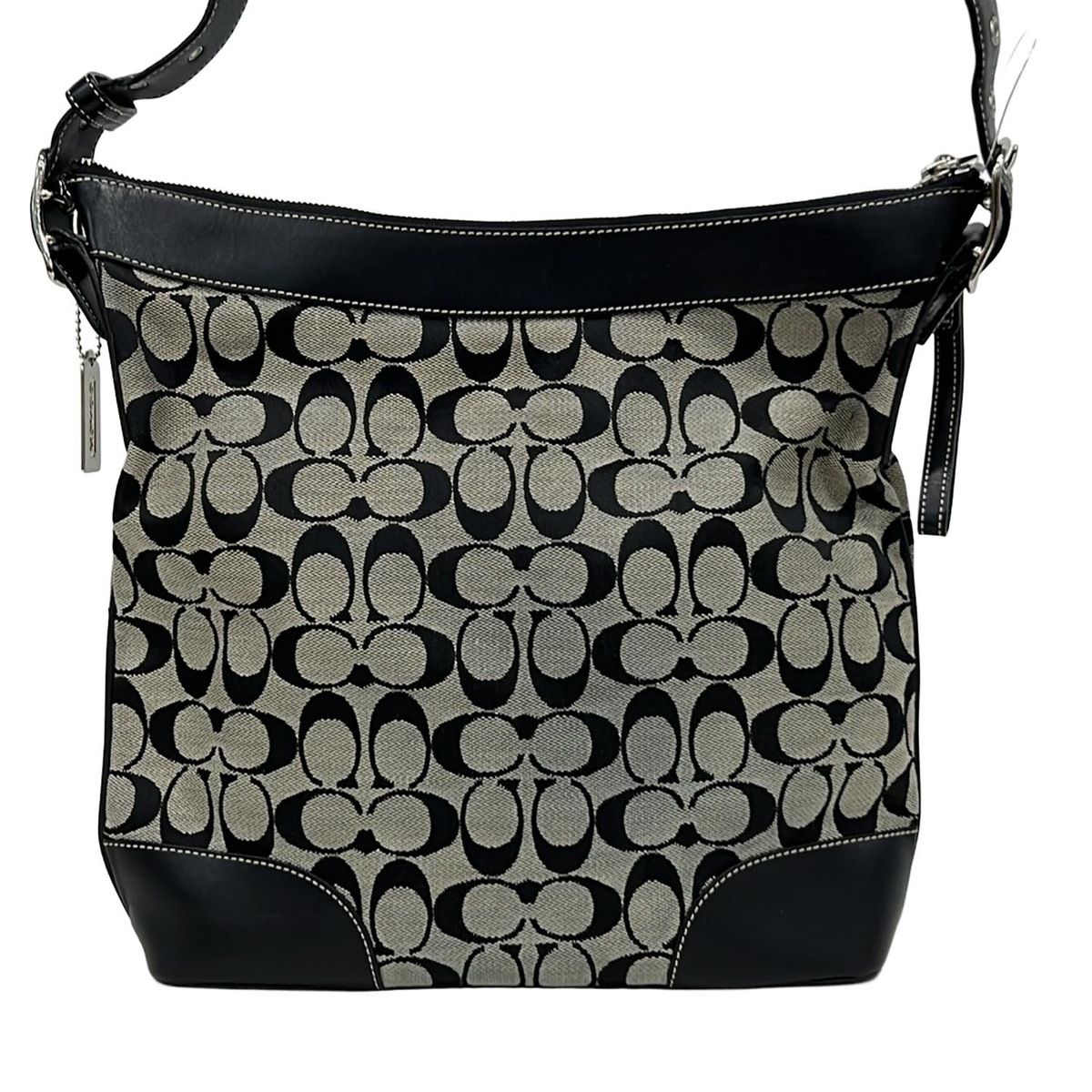 COACH(コーチ) ショルダーバッグ シグネチャースリムダッフル 