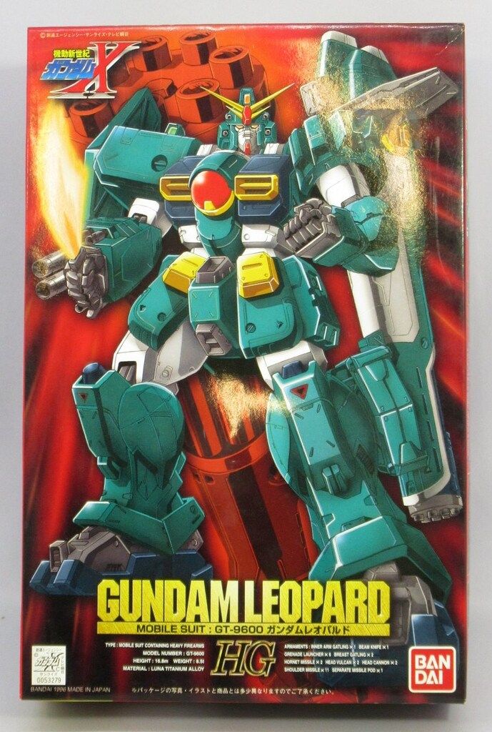 バンダイ HG 1/100 機動新戦記ガンダムX GT-9600 ガンダムレオパルド