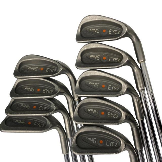 中古】 ピン EYE 2 ステンレス 9S アイアンセット IR ZZ LITEスチール