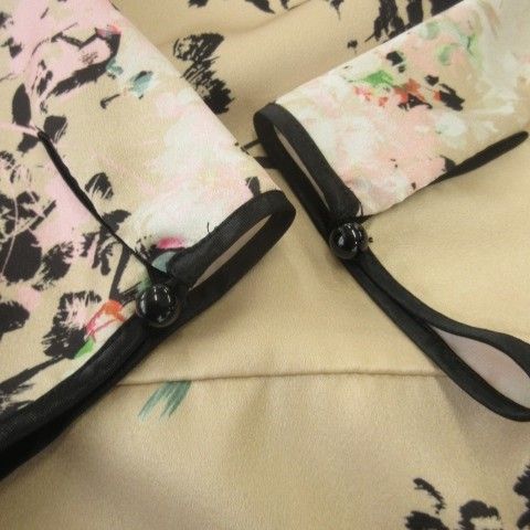 オースチン リード Austin Reed ワンピース 38 ピンクベージュ サテン