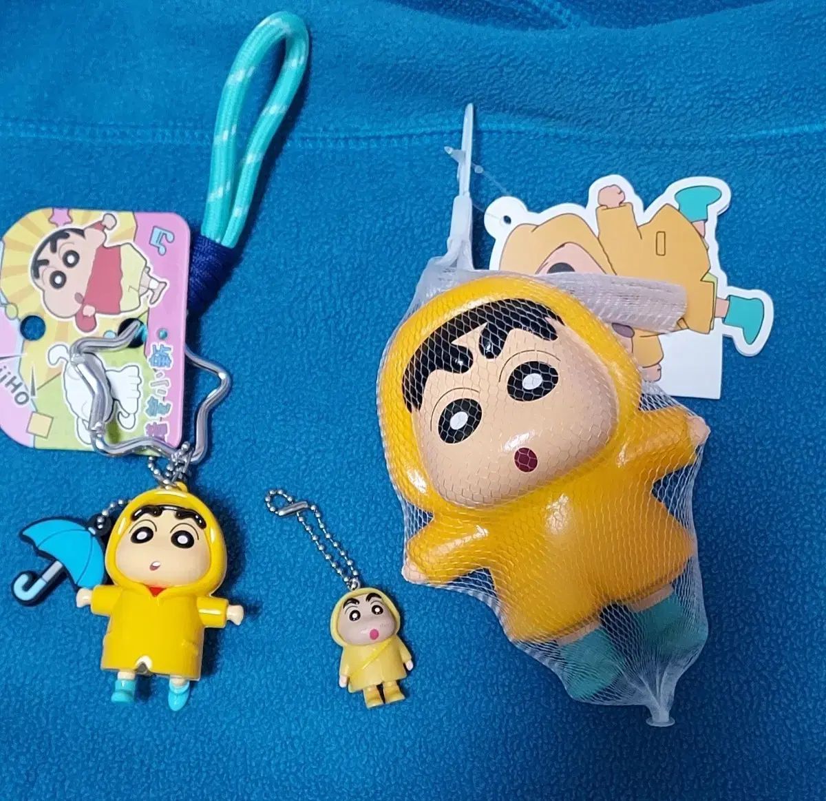 クレヨンしんちゃん レインコートスクイーズ & レインコート