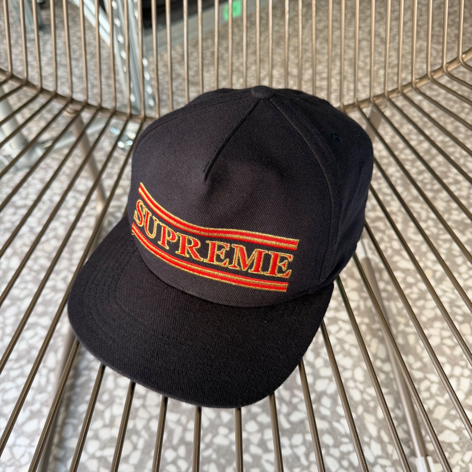 Supreme / logo cap size Free シュプリーム センターロゴ 刺繍ロゴ